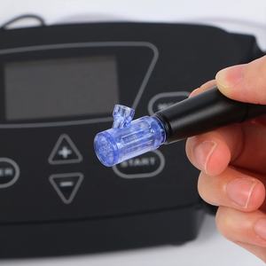 OemプロフェッショナルブラックパールフラックスタトゥーPmuコンプリートガンパーツデジタルフルキット眉毛ロータリーペンタトゥーマシンセット - Product Image 5