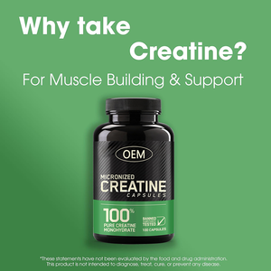 <span class=keywords><strong>OEM</strong></span> all'ingrosso integratori sportivi micronizzati pura creatina monoidrato capsule - Product Image 3