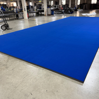 Tapis de sol flexible en XPE de 6 pieds x 42 pieds pour la gymnastique et la pratique du tumbling
