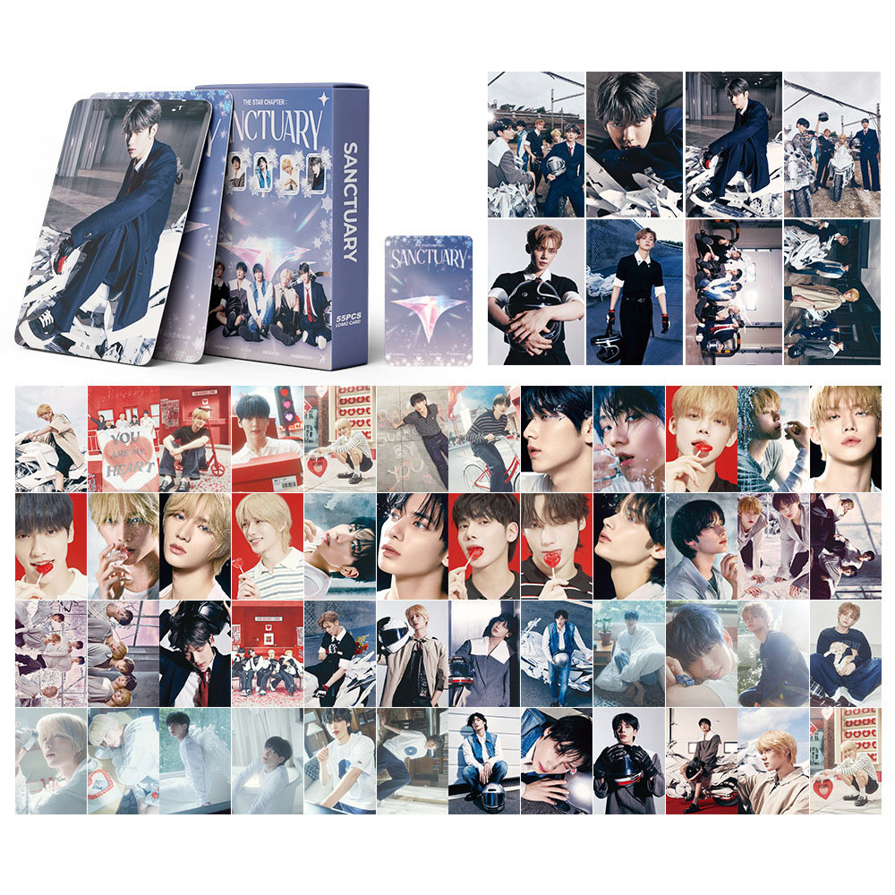 55Pcs/Box KPOP the Star Chapter: SANCTUARY Mini Album Lomo Cards