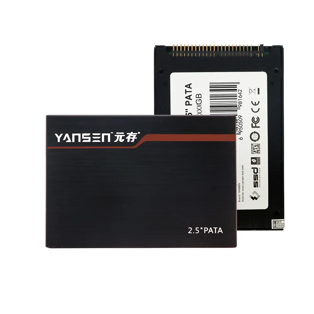 SSD Pata IDE de 2.5 pouces 8G 16GB 32GB 64GB 128GB SSD industriel