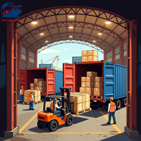 Transitaire maritime général professionnel JHB DDP Dédouanement double via Durban Porte à Porte