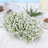 Fleurs artificielles Souffle de Bébé, Gypsophile en plastique pour arrangements floraux, bouquets et centres de table de mariage