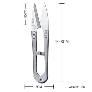 Juzhengsheng K2 Tissu en fil d'argent pur, Kit de couture professionnel, Ciseaux à découper les bords - Product Image 4