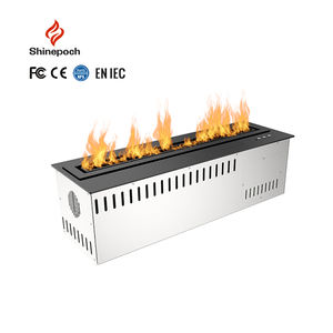 <span class=keywords><strong>Cheminée</strong></span> électrique automatique avec télécommande, design moderne, insert en acier, WiFi, SEFIRE RCFB4500, fabricant professionnel - Product Image 4