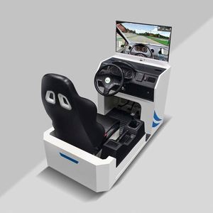 Plateforme d'entraînement automobile réaliste avec embrayage, boîte de vitesses, pédales, système de pratique de conduite multi-écrans, simulateur de conduite - Product Image 6