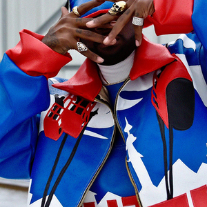 YSJY Completo da Uomo in Pelle, Set Personalizzato di Pantaloni in Pelle Sovrapposti, Tute in Pelle per Uomo - Product Image 3