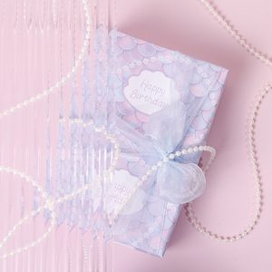 Wholesale High Quality <b>Birthday</b> Tissue <b>Rolls</b> Mermaid Gift Packaging <b>Wrapping</b> <b>Paper</b> <b>Roll</b> Uperior Craftsmanship - Product Image 6