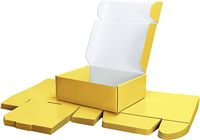 Boîte d'expédition en carton ondulé coloré, personnalisable avec logo, taille sur mesure, pour vêtements et emballages cadeaux – Vente en gros, produit phare