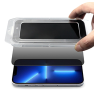 Nouvelle couverture complète Installation en un clic Verre anti-espion pour iPhone 13 12 11 14 Pro Max X XR XS 6 8 7 Plus Protecteurs d'écran de confidentialité