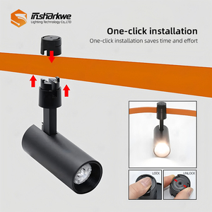 Ultra-uốn cong linh hoạt LED vành đai theo dõi hệ thống với COB Chip tùy chỉnh trần và tường thiết kế chiếu sáng thuận tiện phong cách thiết kế - Product Image 4