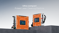 Machine de nettoyage laser portable 200W/300W, nettoyeur laser pulsé, portable, pour enlever la rouille, la peinture, le bois, l'oxyde de fer, le calcium, laser à fibres