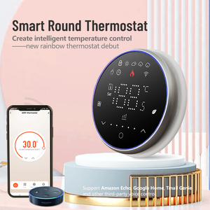 <span class=keywords><strong>Thermostat</strong></span> intelligent Becasmart BHT-6001 LED 220V sans fil WiFi pour chaudière électrique, <span class=keywords><strong>chauffage</strong></span> de pièce, <span class=keywords><strong>thermostat</strong></span> <span class=keywords><strong>Nest</strong></span> - Product Image 2