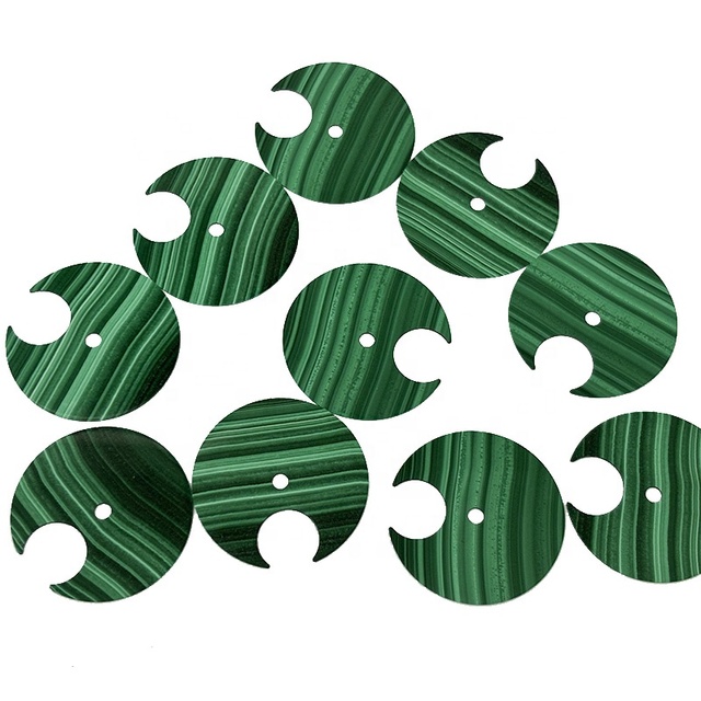 Natural Malachite Watch Dials Polished Watch Accessories Wholesale High Quality Stone Dials