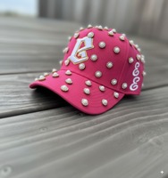 Casquettes de baseball personnalisées en cristal de verre pour hommes, 6 panneaux, respirantes, lettres 3D brodées, casquette de baseball de luxe, casquette de camionneur