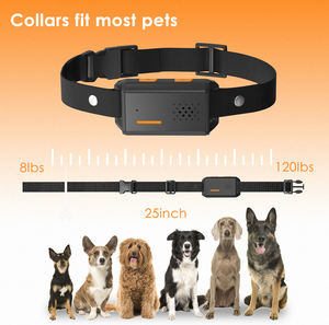 Dispositivo de entrenamiento para mascotas 2 en 1, Comando de vibración remoto, <span class=keywords><strong>Collar</strong></span> de entrenamiento para perros, <span class=keywords><strong>Collar</strong></span> de tapón automático para ladridos de perros para perros grandes - Product Image 6