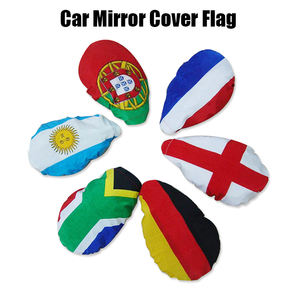 2025 nouveau produit voiture fenêtre drapeau tous les pays National élastique tissus voiture capot bannière voiture capot miroir couverture drapeau - Product Image 5