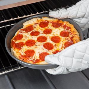Bandeja Redonda para <span class=keywords><strong>Pizza</strong></span> de Aluminio Anodizado de Alta Resistencia YS Deep Dish, Ecológica, Apta para Horno, 1.0 mm de Grosor - Product Image 6