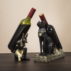 Di lusso egiziano Anubis telefono e Controller di gioco Stand in resina supporto per la decorazione scrivania da gioco casa e ufficio - Product Image 3