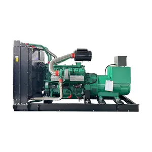 Generator diesel 500kw dengan mesin 50Hz generator diesel tanpa bahan bakar tiga fase