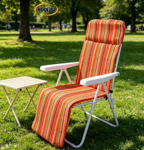 Silla de Camping Plegable Multifuncional OEM Acolchada, Silla de <span class=keywords><strong>Playa</strong></span> Plegable Ligera y Portátil, Silla de Jardín para Exteriores - Product Image 1