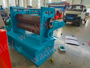 Aluminum <b>Metal</b> Pattern Making Galvanized Sheet Embossing <b>Machine</b> for Flattening <b>Metal</b> - Product Image 3