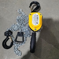 Polipasto manual de trinquete de 0.75 toneladas, mini cabrestante manual para construcción