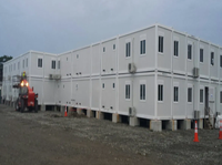 Casa Contenedor Móvil de 2 Pisos, Dormitorios Modulares, Estructura de Acero Prefabricada, Edificio de Oficinas para Campamentos