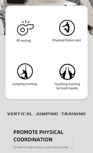 Testeur de saut vertical portable, équipement de mesure du rebond pour l'entraînement au basketball, test de capacité de saut - Product Image 6