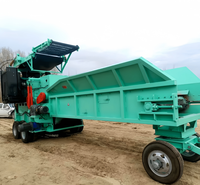 Machine de broyage de bois à biomasse à moteur diesel, prix compétitif, qualité fiable