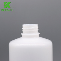 Bouteille de réactif ronde standard de 500 ml avec col étroit, 100 % étanche, utilisée en laboratoire pour les liquides chimiques, les kits ELISA et le PCR