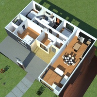 Villa de luxe contemporaine de 212 m² avec 4 chambres, villa préfabriquée en conteneurs, maison résidentielle en Australie