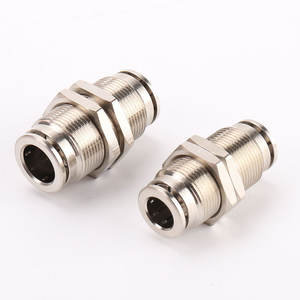 Conectores de Inserción Rectos de Diámetro Igual/Reductor, Serie PM, Recubiertos de Cobre y Níquel, Modelos de Piezas Neumáticas - Product Image 3