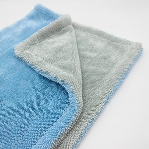 <span class=keywords><strong>Serviette</strong></span> de lavage et de séchage pour voiture en microfibre torsadée 50x80cm, <span class=keywords><strong>serviette</strong></span> de nettoyage pour le detailing automobile, chiffons en microfibre à boucles torsadées - Product Image 1