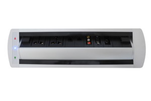 Bàn Hội Nghị Bàn Ẩn Điện Xoay Ổ Cắm Điện Hộp Cơ Giới Lật Lên Ổ Cắm Máy Tính Để Bàn Quay Vòng Cáp Cubby - Product Image 6