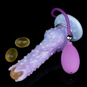Dildo Alienígena de Silicona con Huevos, 9 Pulgadas XXL, Juguete Sexual de Fantasía, Juguete Sexual Alienígena con Huevos de Oviposición, Juguete para Adultos - Product Image 4