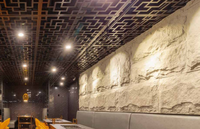 Nouveau produit léger pour l'extérieur, l'extérieur et l'extérieur panneau mural en pierre polyuréthane Faux Rock panneau mural en pierre PU 3d