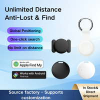 Traceur intelligent multicolore anti-perte pour chien, mini dispositif Bluetooth de notification de chien perdu, dispositifs de suivi intelligents sans carte pour chiens
