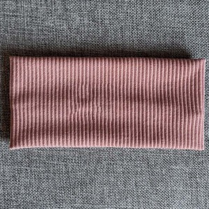Bandeaux en tricot extensible avec logo personnalisé, couleur unie, bandeaux élastiques de yoga pour femmes, accessoires pour <span class=keywords><strong>cheveux</strong></span>, <span class=keywords><strong>bandeau</strong></span> de <span class=keywords><strong>sport</strong></span> - Product Image 2
