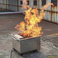 Simulateur de flamme de générateur de feu réel pour l'équipement et les accessoires de lutte contre les incendies