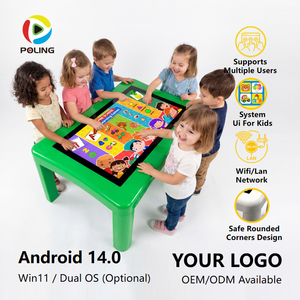 Table interactive intelligente avec écran tactile, table <span class=keywords><strong>de</strong></span> jeu <span class=keywords><strong>numérique</strong></span> pour <span class=keywords><strong>l</strong></span>'éducation des enfants, affichage tactile rapide - Product Image 1