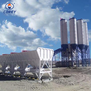 โรงงานผลิตคอนกรีตผสมสำเร็จรูปแบบสายพานลำเลียงคงที่ ควบคุมด้วย PLC สำหรับงานก่อสร้างถนน - Product Image 5