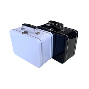 Chất lượng cao tùy chỉnh in ấn an toàn thực phẩm hình chữ nhật ăn trưa hộp thiếc với xử lý - Product Image 3