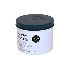 Food Grade Round Aluminum <b>Tin</b> Can Custom Printed Airtight Spice Sea Salt Tea Storage Metal Packaging Container with Embossed Lid - Product Image 5