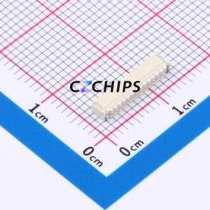 HC-0.8-13PWT Wire-to-Board Pin Header SMD,P=0.8mm,Horizontal Mount Connector 1x13P 0.8mm Horizontal Mount 13P - Product Image 2