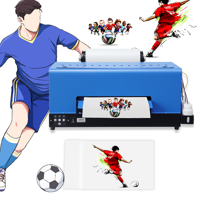A4 Flatbed T-shirt Ecosolvent  t Shirt Inkjet Printers for epson R330 Printer Printing T-shirt Machine