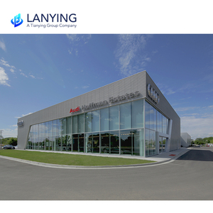 Tùy Chỉnh Đúc Sẵn Kết Cấu Thép Xây Dựng Trường Kim Loại Xây Dựng - Product Image 5