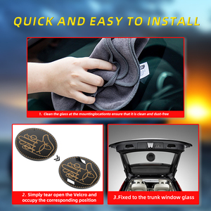 ไฟแสดงอารมณ์บนกระจกหลังรถยนต์ ไฟแสดงท่าทางนิ้วมือบนหน้ารถ อุปกรณ์ตกแต่งรถยนต์ - Product Image 6