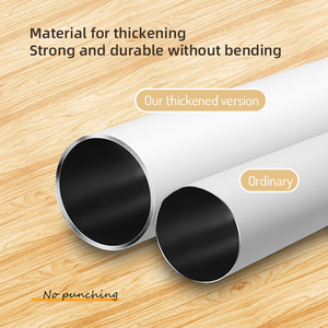 <span class=keywords><strong>Tringle</strong></span> à rideau réglable en métal, longue <span class=keywords><strong>tringle</strong></span> à rideau de douche d'angle <span class=keywords><strong>tringle</strong></span> à rideau <span class=keywords><strong>extensible</strong></span> <span class=keywords><strong>sans</strong></span> <span class=keywords><strong>perçage</strong></span> - Product Image 4