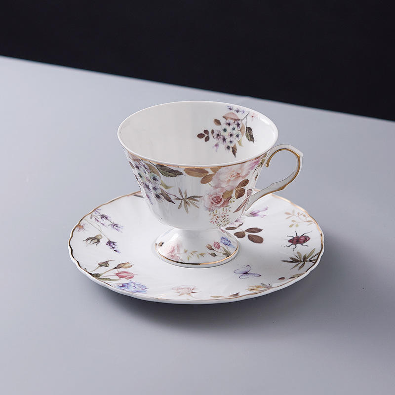 White D cup and saucer